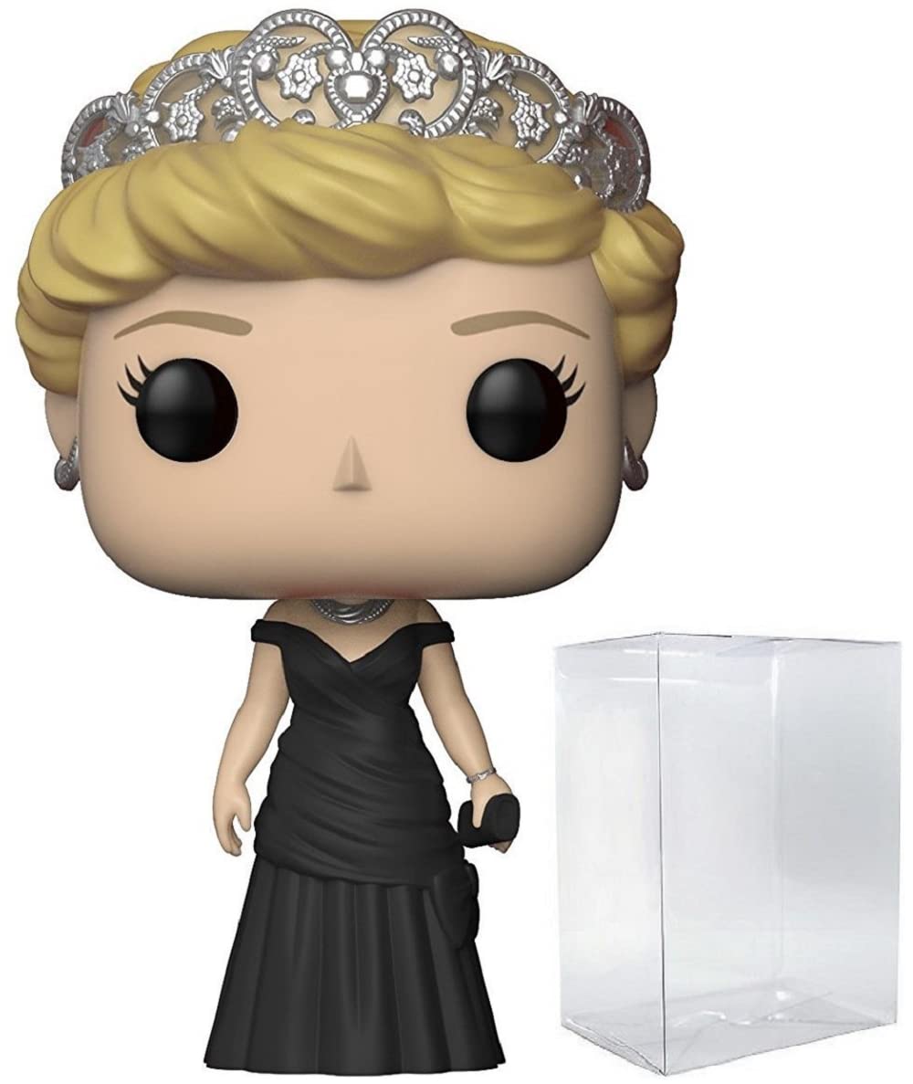 The Royal Family - Princess Diana [Princess of Wales] Funko Pop! Vinyl Figure (Bundled with Compatible Pop Box Protector Case)