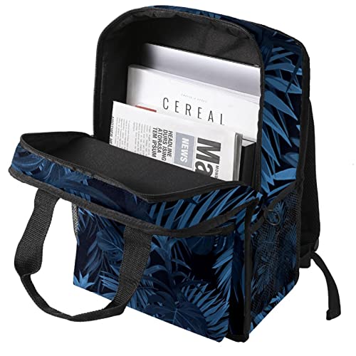 Sac à dos garçons feuilles tropicales évite le mal de dos scolaire - 3