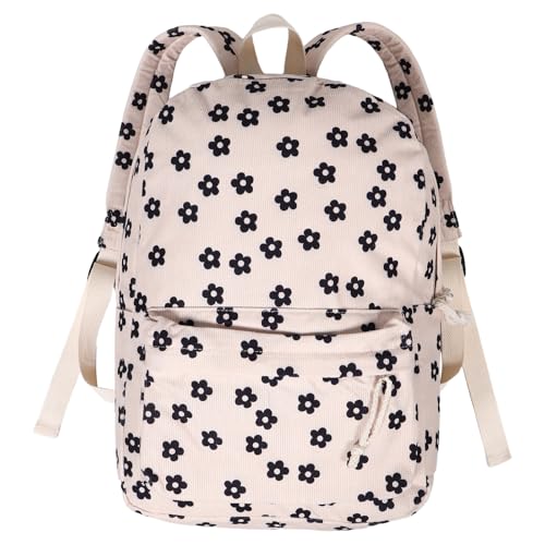 Sac à dos de voyage pour femmes au motif floral romantique