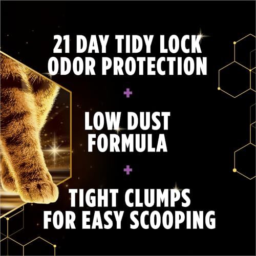 Purina Tidy Cats Tidy Feet Clumping Low Tracking Cat Litter with Odor Control – Unscented - 22 lb. Box - Image 6