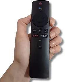 Controle Remoto com Comando de Voz Compatível com MiBox, Mi Stick TV, XMRM-00A, XMRM-00AB1, MiBox, 4A, 4S, 4X, 4K, Ultra HD, Android TV, S BOX, Google Assitent