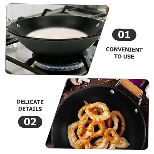 Set Wok de Acero Inoxidable Antidesbordante 2 piezas miniatura 3