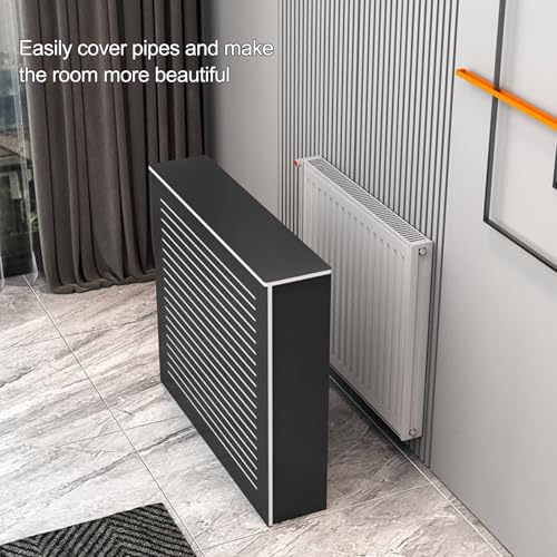 Mueble con cubierta para radiador eficiente que optimiza calor en estancias compactas 4