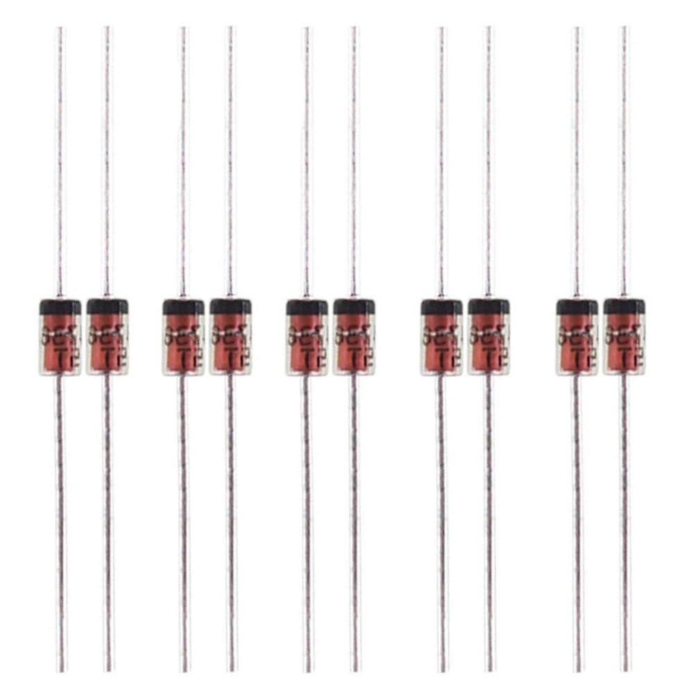 50PCS 0.5W glass tube BZX55C ZMM voltage regulator diode,27V DIP DO35(BZX55C27V)