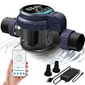 Salt Chlorine Generator for Pools up to 31,700 Gallons, Smart Salt Water Pool Chlorinator System with Self-Cleaning & WiFi App Control, 1.3 lb Daily Chlorine Output, UL Certified