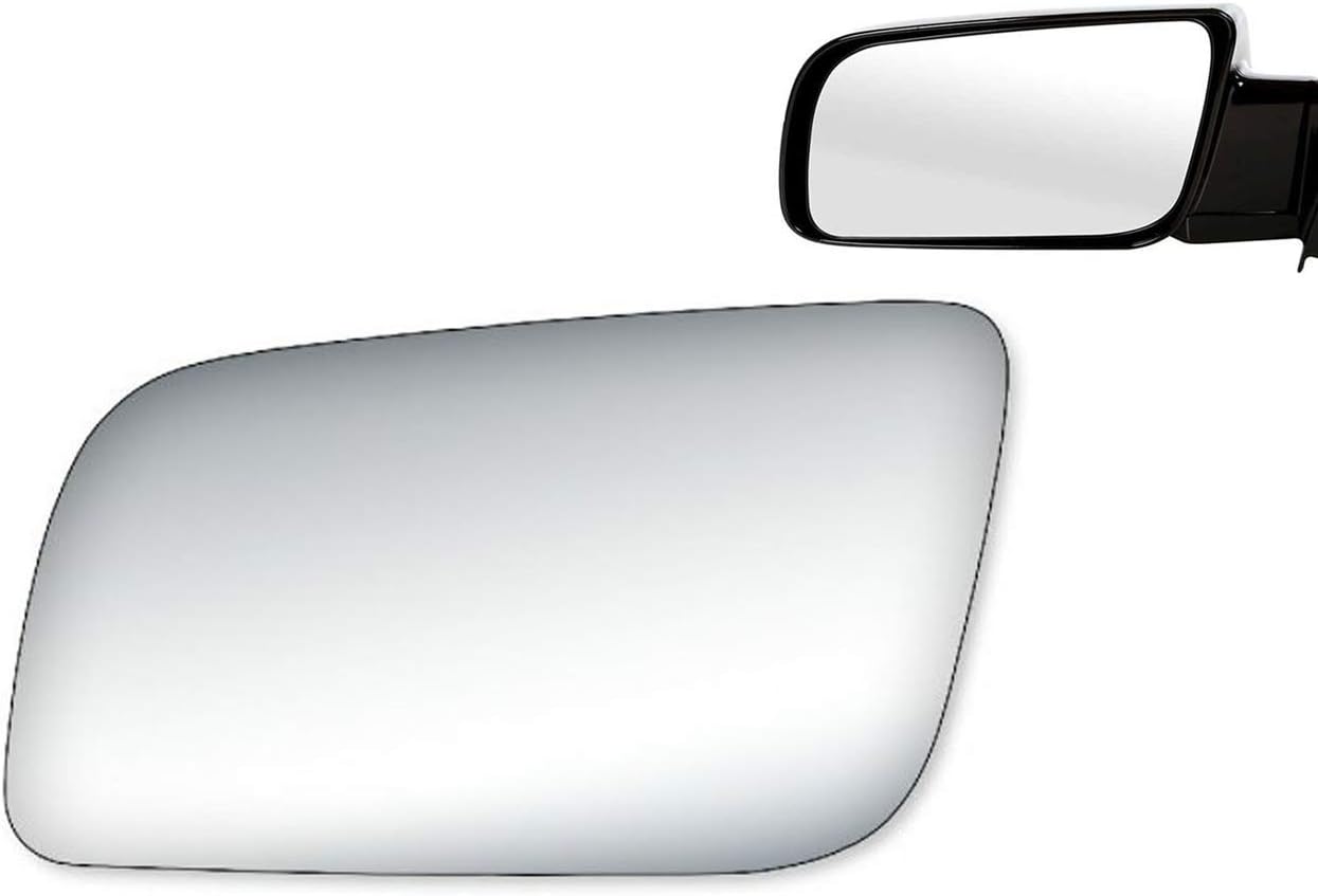 WLLW Mirror Glass Replacement for Chevy GMC 1992's - 2000's Truck Left LH Driver Side