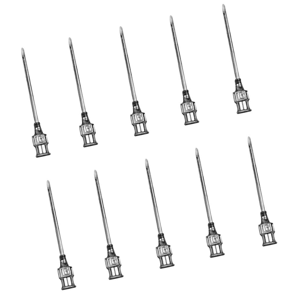 STYLEHEAVEN 10 Pieces Hypodermic Needles 16X38 for Pet Use Veterinary Syringe Needles-image-13