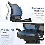 Niceday Recumbent Exercise Bike, Recumbent Bike for Home, Recumbent Stationary Bike 400LBS Weight Capacity, Magnetic Recumbent Bike with Smart APP, LCD Monitor, Heart Rate Handle - Image 5