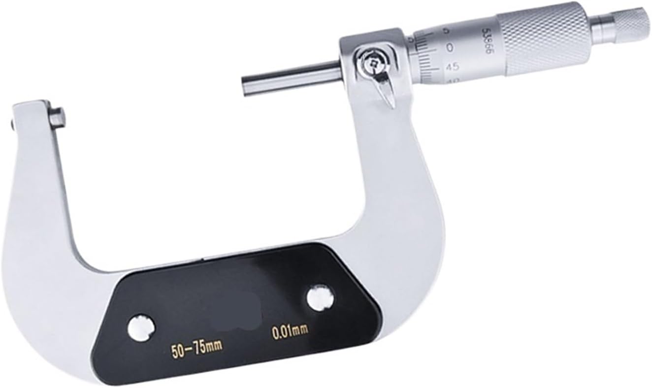 Outside Micrometer Machinist Outside Micrometer 25-50mm 50-75mm 75-100mm 100-125mm 125-150mm 0.01mm(50-75mm(0.01mm))