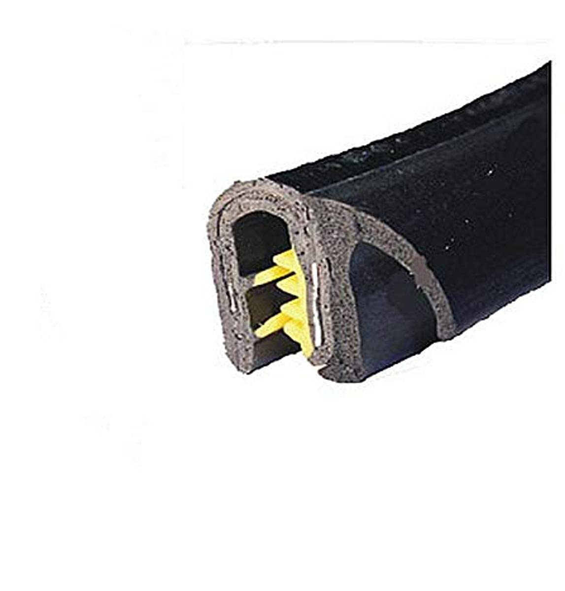 EUTRASKantenschutz 0 EUTRAS KSD2102 Door Rubber Boot Seal-Clamping Range 1.0-3.5 mm-Black-5 m, Länge