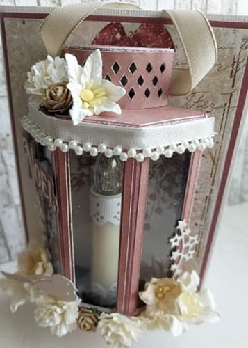 Miniatura 4 de KSCRAFT Plantillas de troqueles de corte de metal A6 para manualidades, álbumes de recortes, decoración en relieve, tarjeta de papel DIY