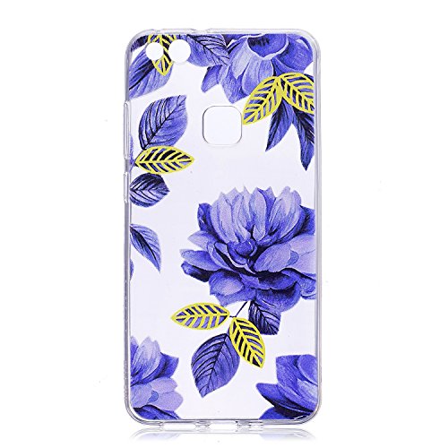 Preisvergleich Produktbild Huawei P10 Lite Handy Hülle Durchsichtig mit Muster, Docrax Handyhülle Silikon Stoßfest Kratzfest Schutzhülle Bumper Case für Huawei P10Lite - DOHEX43337 #12