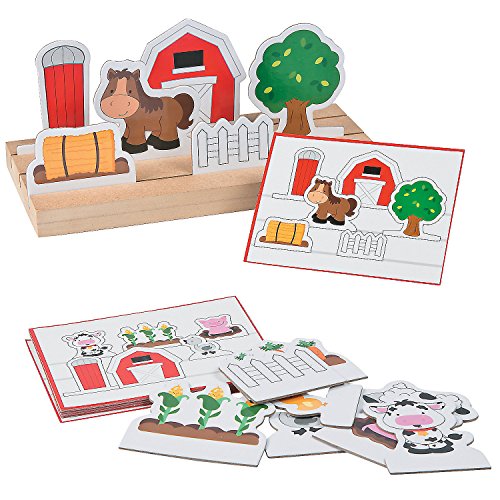 Juego de Mesa Educativo de Animales de Granja miniatura 1