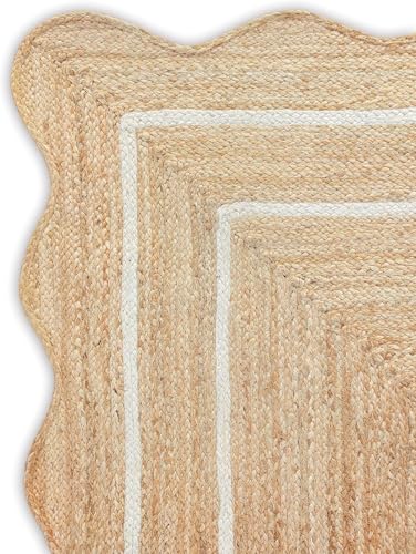 Tapete de yute Afferro rectangular 2x3 pies miniatura 4