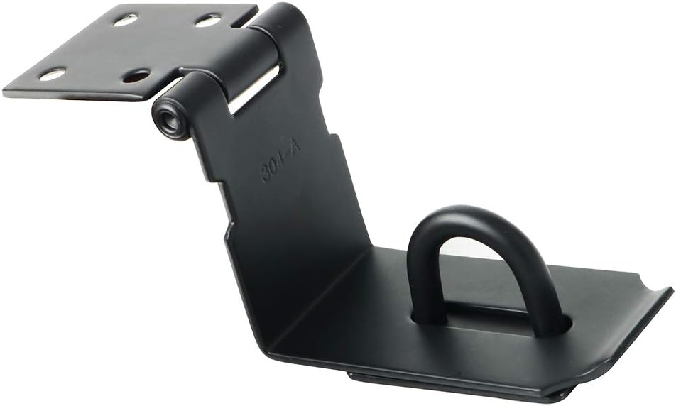 🔥 Flash Sale Alise MS9KB-5 Right Angle Padlock Hasp Security Door Clasp Hasp Lock Latch,SUS304 Stainless Steel Matte Black Finish Flash Deals - 40% OFF Alise MS9KB-5 Right Angle Padlock Hasp Security Door Clasp Hasp Lock Latch,SUS304 Stainless Steel Matte Black Finish