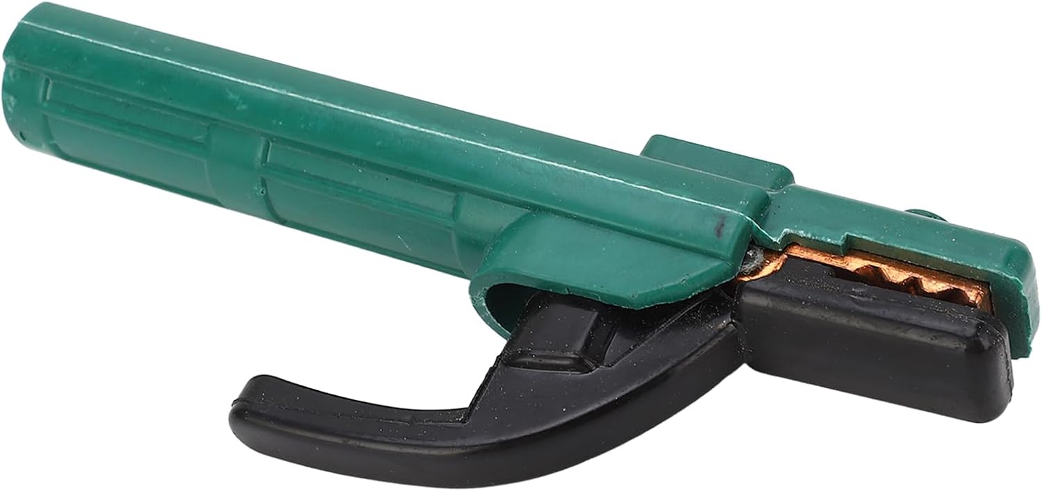 Garosa Electrode Holder Pure Copper Welding Electrode Clamp 300A Anti Scald Insulated Handle 3.2mm Capacity for AC Single Phase and DC Welding Work