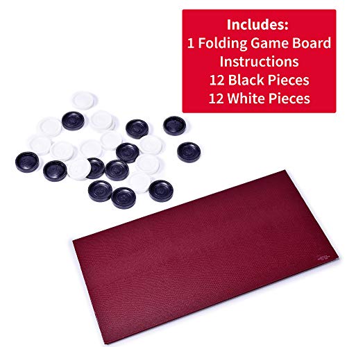 KandyToys M.Y Draughts Game - Traditional Checkers Board Game for Kids… &mdash; image 2
