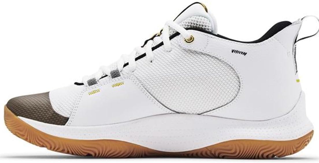 Under Armour Steph Curry 3Z5 NM Sneakers (us_Footwear_Size_System, Adult, Men, Numeric, Medium, Numeric_13) White/Gold