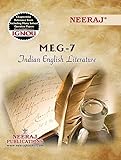 NEERAJ MEG-7 Indian English Literature - English Medium, for MA- IGNOU - Chapter Wise Help Book / Guide including Many Solved Sample Papers and Important Exam Notes– Published by Neeraj Publications