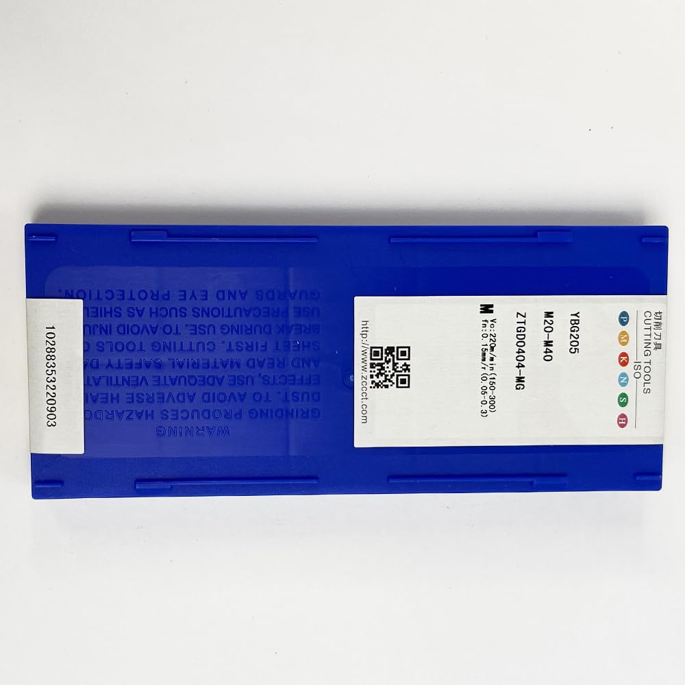 ZTGD0404-MG YBG205 CCMT CNC Turning Insert Tough and Wear-Resistant