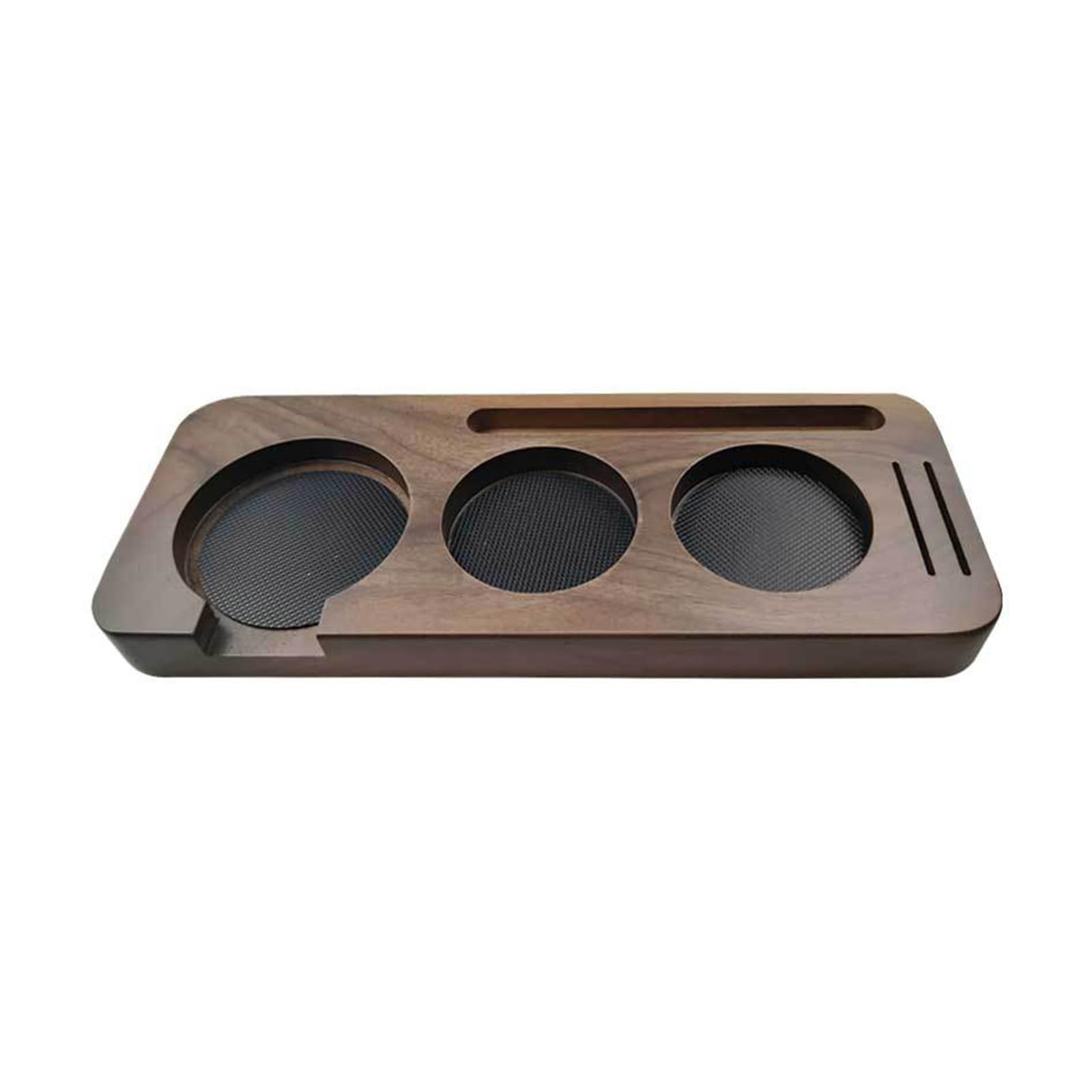 Tsophreniq Wood Coffee Filter Tamper Holder Espresso Coffee Stand Tray 51 / 58mm Maker Base Rack Accessories Tamper Holder