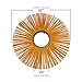 MB Replacement Brush for Bobcat 84 Inch Front Angle Sweeper Poly / Wire Refill Kit 32 x 10 Inch Convoluted Brush Sections