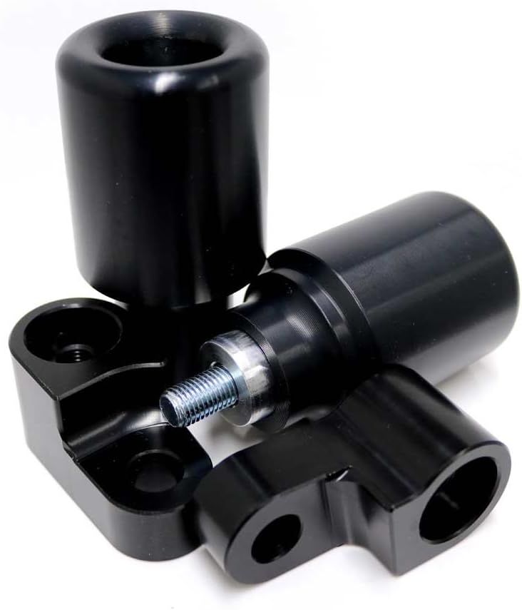 Shogun Hon CBR600RR CBR600 CBR 600 RR 2007 2008 Black No Cut Frame Sliders - 750-3319 - MADE IN THE USA