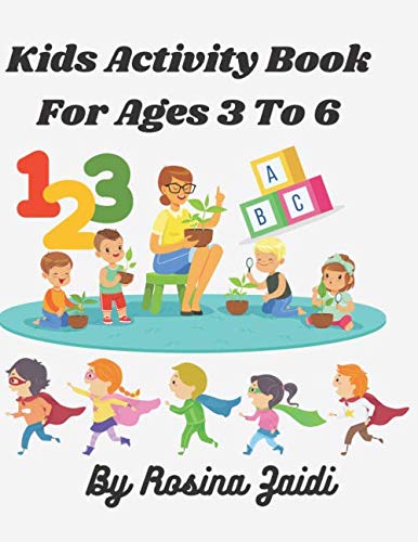 Kids Activity Book: For ages 3 to 6