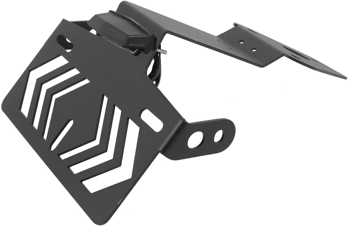 Motorcycle Tail Tidy Fender Eliminator Kit with Light Replacement for Daytona 660 2024+ CNC Aluminum License Plate Bracket Holder