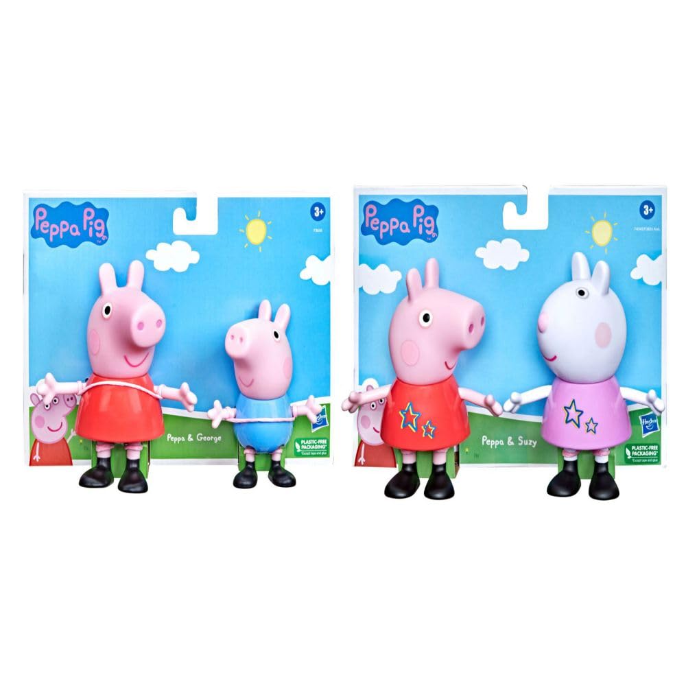 Peppa Pig Hasbro Peppa and George Fun Pack Figures