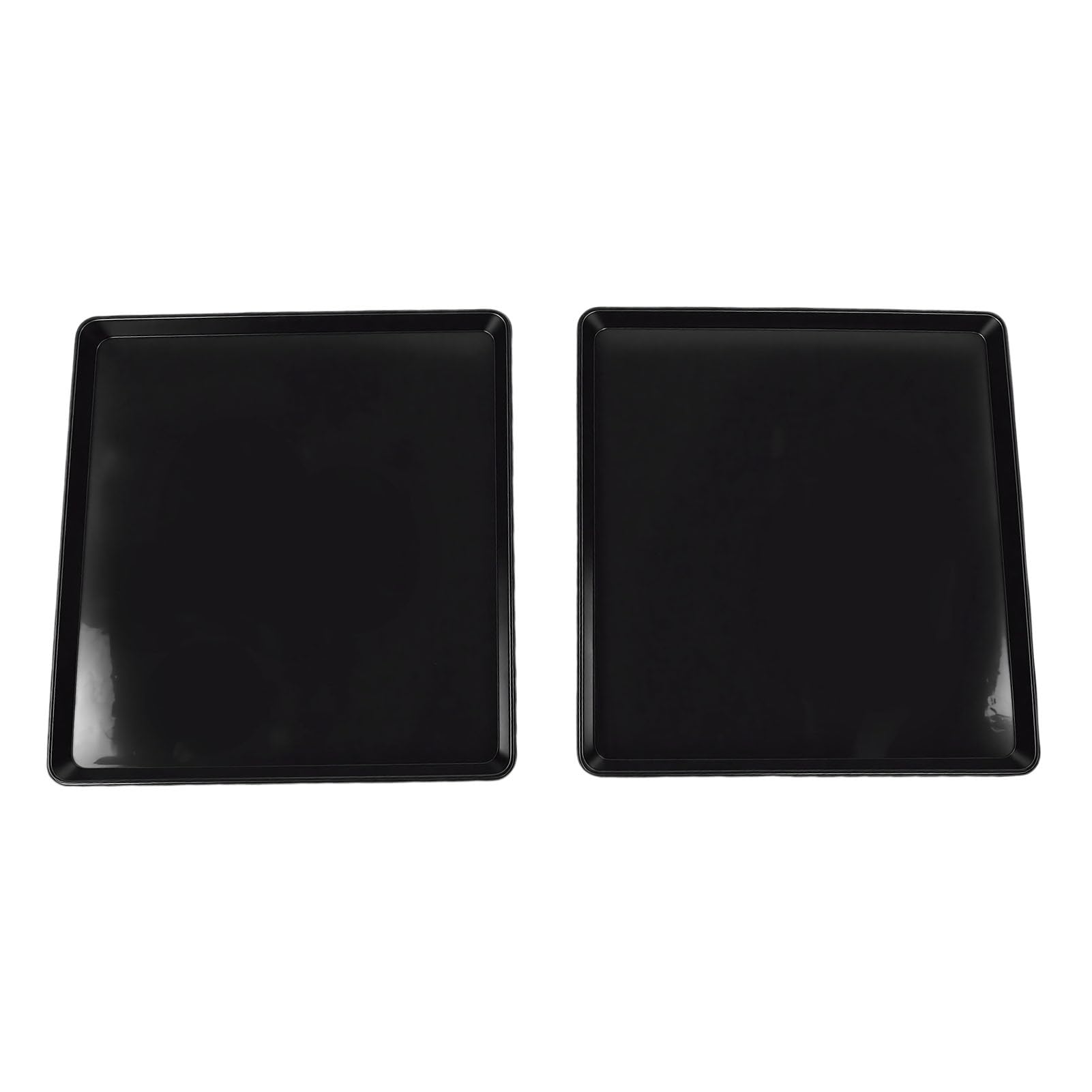 Fdit Plastikowa Taca na klatkę dla Psa, 2 sztuki. 58x55 Cm Wymienna Miska do Szkolenia w Klatce i Wielofunkcyjna Taca dla Zwierząt z Rękawiczkami na karmę. Mata do butów. Narzędzie