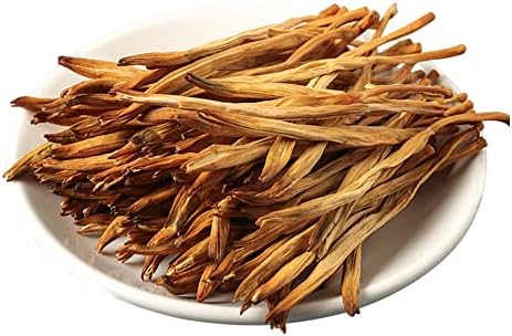 Day Lily;Huang Hua CAI;Day Lily Dry;Hemerocallis Citrina Baroni;Golden Flower Dried Lily Flowers;Day Lily Food;Dried Day Lily Jin Zhen CAI (250 g(0.55 Pound))