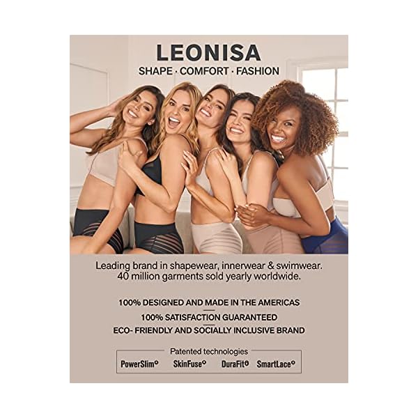 Leonisa-Womens-High-Waist-Slimming-Cincher Leonisa Women's High Waist Slimming Cincher, Nude, M