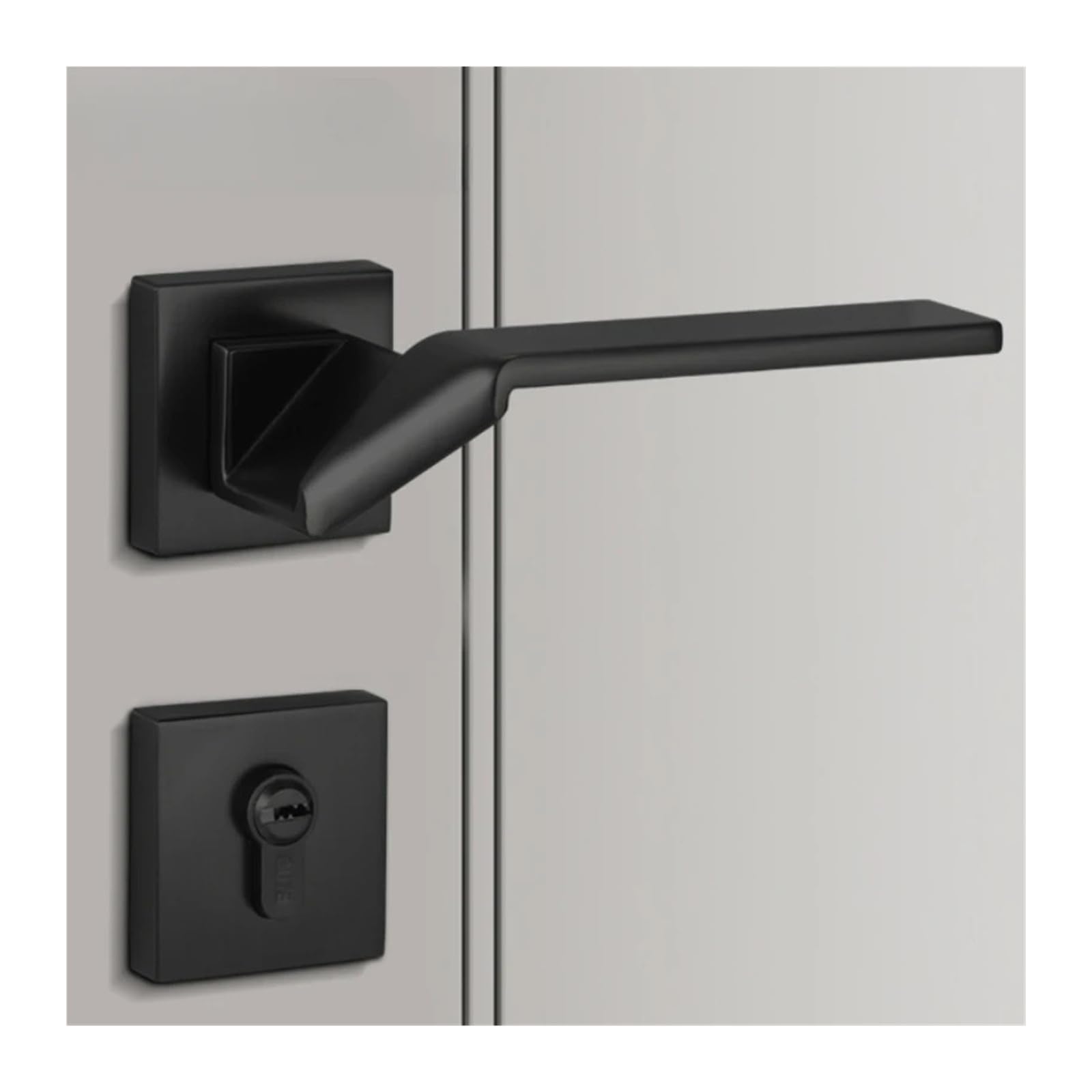 BSAXITHZB 1 Set of Aluminum Alloy Door Lock Household Hardware Accessories with Key(40 * 40 * 20mm)