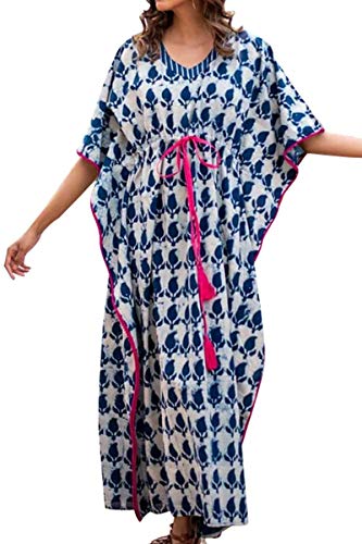 Chemise de nuit surdimensionnée bohème robe plage homewear