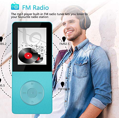 image for Hotechs. 16GB MP3 Player, Hotechs Music Player with FM Radio, Recordin