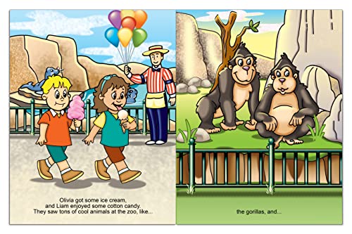 First Time Books FTB-ZOO Personalized Children’S Zoo Adventure Book thumb #2