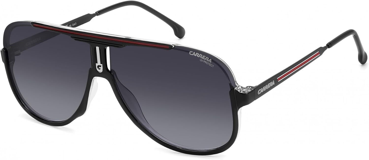 Carrera 1059/S BLACK RED/GREY SHADED 64/11/145 men Sunglasses