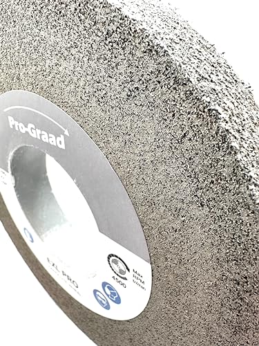 Image of EXL PRO Convolute Deburring Polishing Wheel - 8 inch x 1 inch x 3 inch 9S Fine Silicon Carbide - Professional Grade - Metal Deburring, Finishing and Polishing Wheel - 94908-1 Pack