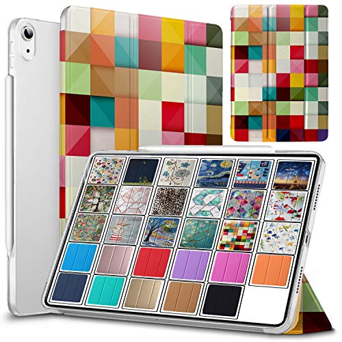 Image of DuraSafe Cases for iPad 10.9 inch 10th Gen 2022 Hard Back Printed Case A2696 A2757 A2777 MPQ13HN /A MPQ33HN /A MPQ03HN /A MPQ23HN /A MPQ93HN /A MPQC3HN /A MPQA3HN /A MQ6K3HN /A MQ6L3HN /A - Color Grid