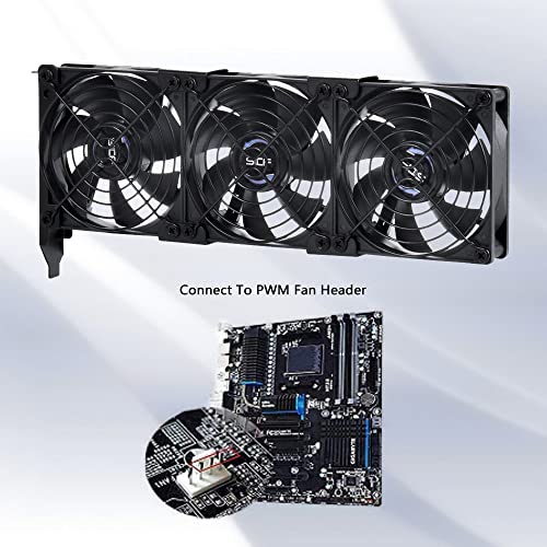 Scccf Graphic Card Fans, Graphics Card Cooler, Video Card Cooler, Pci Slot Dual 90Mm 92Mm Pwm Fans, Vga Cooler #TOP4
