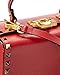 Valentino Rockstud Alcove Grainy Leather Clutch