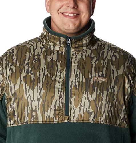 Image of Columbia mens Phg Fleece Overlay 1 /4 Zip