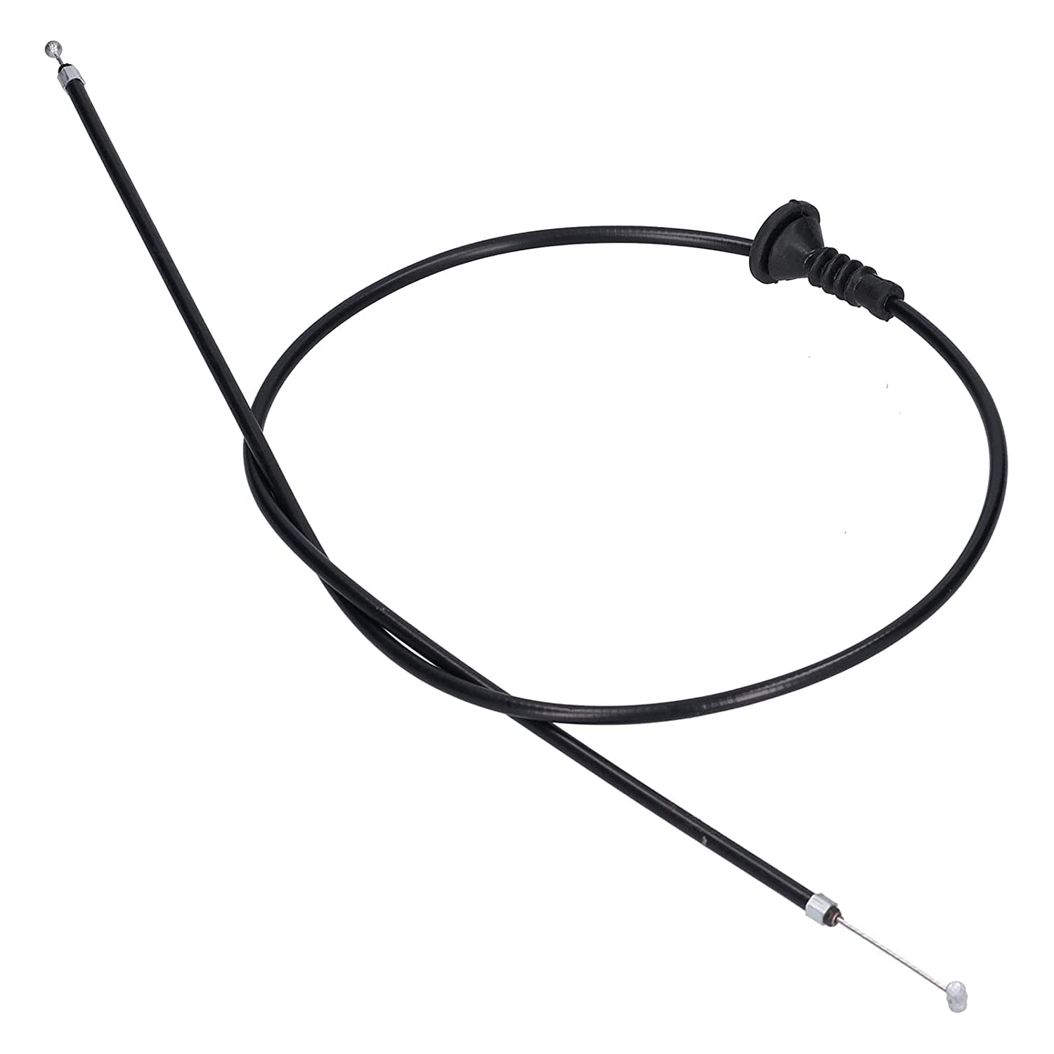 51237201904, Durable Rugged Hood Release Cable Iron Bonnet Release Line 2pcs Replacement for X1 128i 135is 328i 2007-2015 for Repair