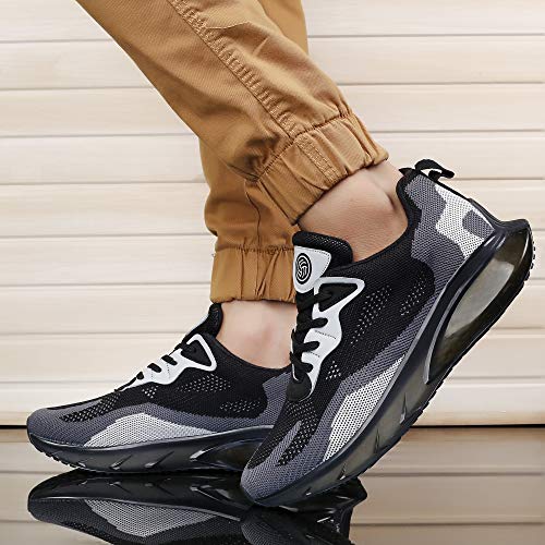 Image of Bacca Bucci Men's Roadrunner 2.0 Running Shoes for Tuff Surface Run with Natural Rubber & Eva Sole and Breathable Upper