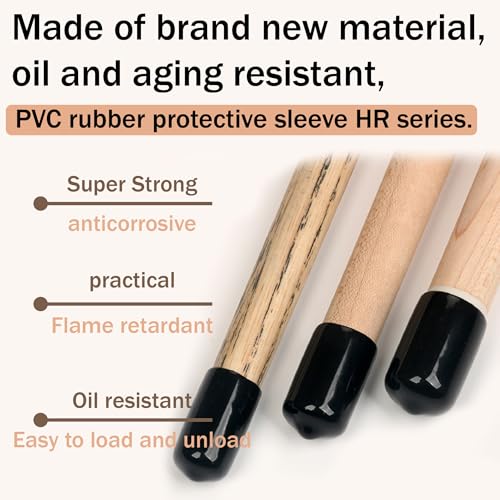 HLIWS 400PCS Round Rubber End Caps, 6MM Flexible Screw Thread Protectors - Image 4