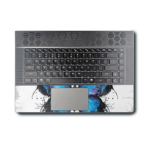 Image of MightySkins Glossy Glitter Skin Compatible with Alienware X16 R1 (2023) Full Wrap Kit - Butterfly Splash | Protective, Durable High-Gloss Glitter Finish | Easy to Apply | Made in The USA