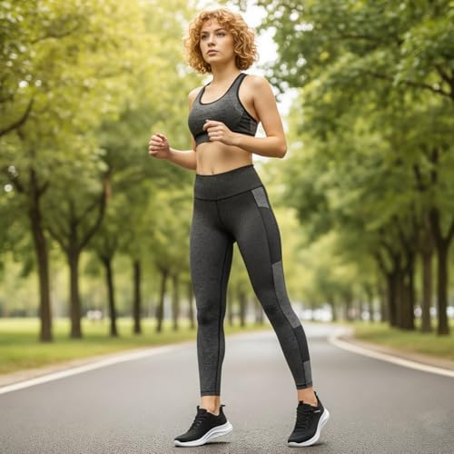 Image of Padgene Womens Sneakers Lightweight Tennis Walking Shoes Sports Running Shoes for Woman Mesh Breathable Gym Fashion Sneakers Athletic Comfortable Casual