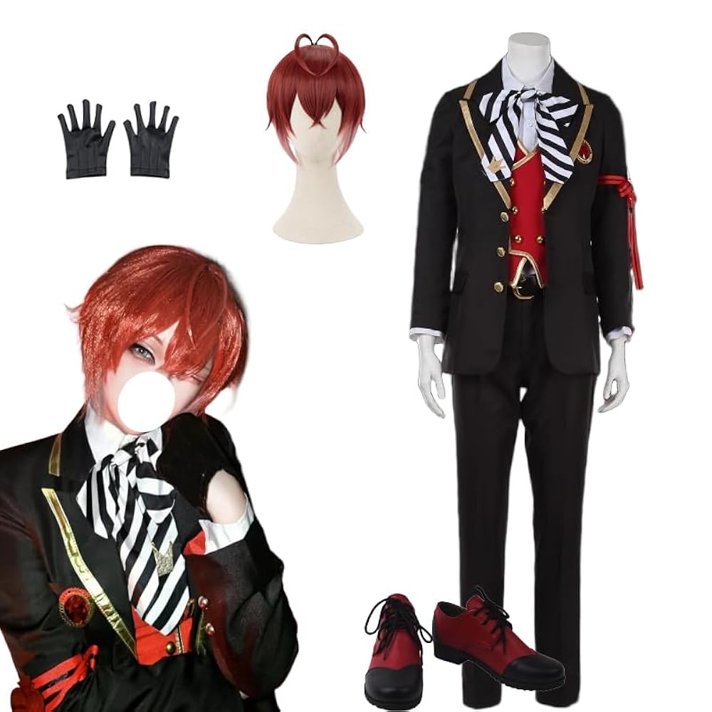ツイステ グロマス リドル コスプレセット ツイステ風 グロリアスマスカレード リドル コスプレ衣装 激安