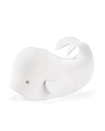 Miniatura 8 de Skip Hop Cubierta para boquilla de baño para bebé, ajuste universal, color gris MOBY